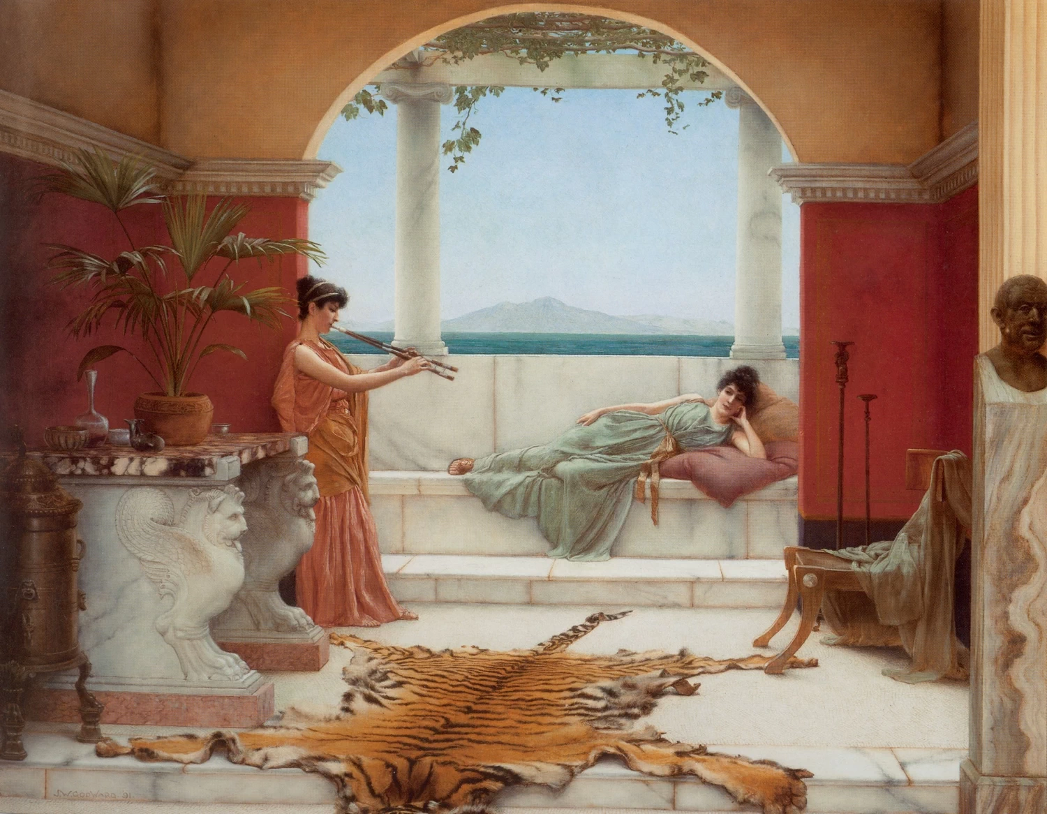 La dolce siesta di un giorno d'estate, 1891